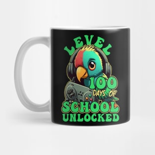 Level 100 Days Of School Unlocked Gamer Video Games Boys Mug